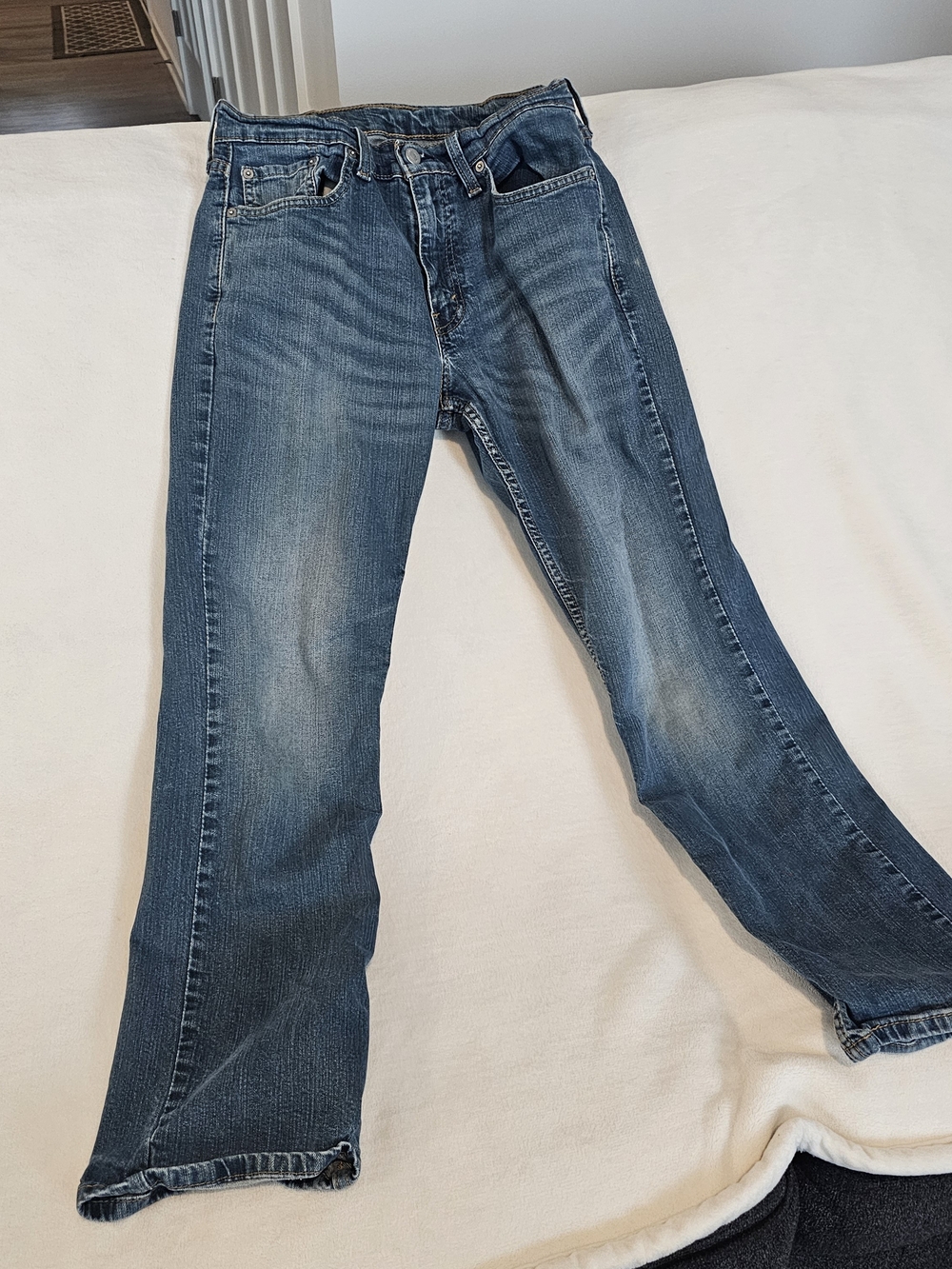 Levi's 559 Relaxed Straight Jeans Men's W30 L30 Medium Blue Wash Stretch